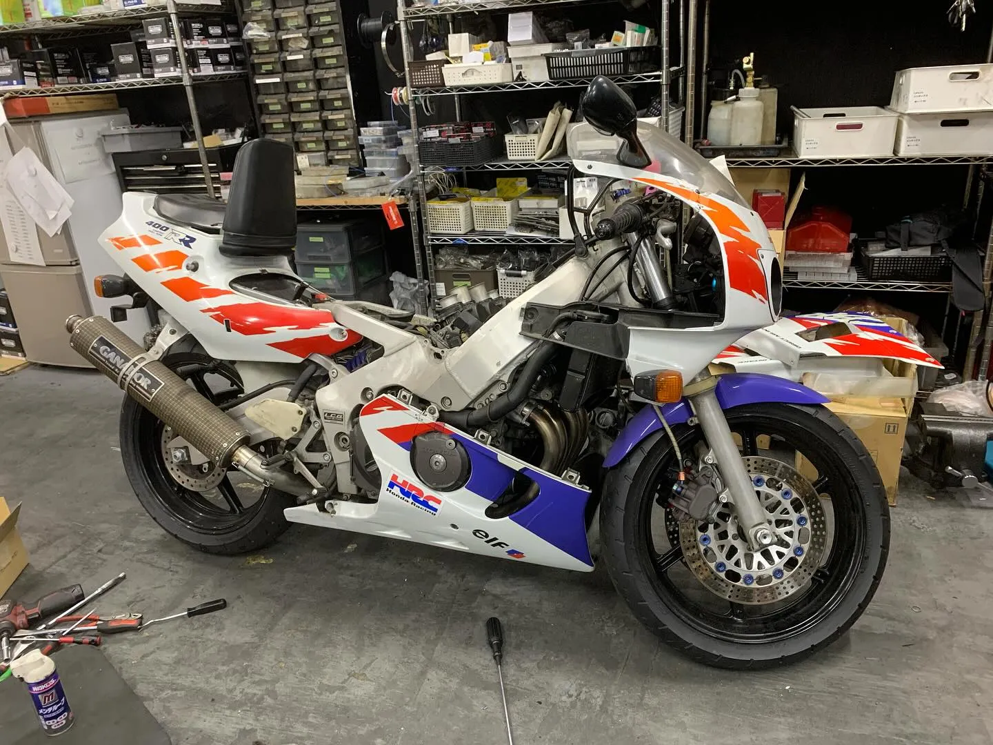 【大阪||バイク屋||整備//CBR400RR】