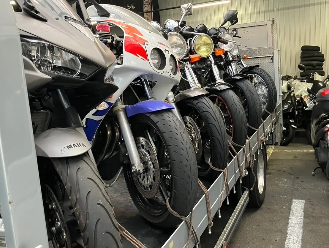 本日の車検を受けたバイク達🏍️💨