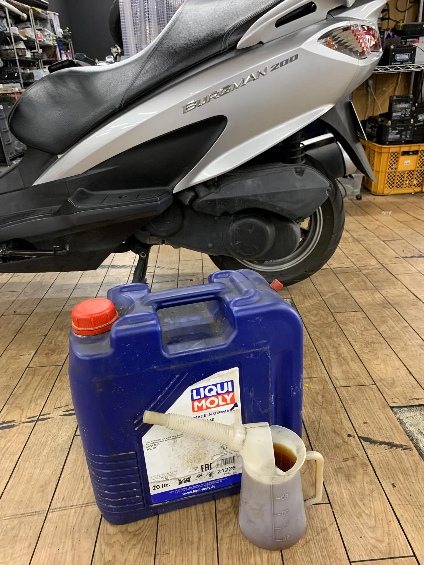 【大阪||バイク屋||メンテナンス//バーグマン//V125...