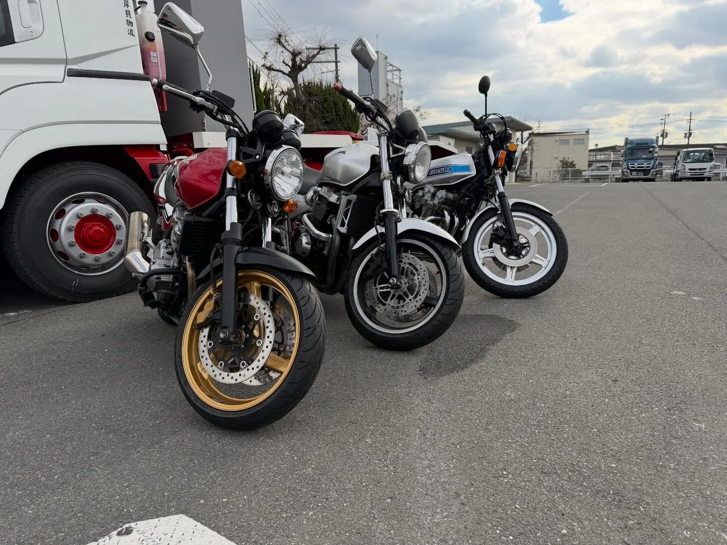 今年初の車検🏍️✨今日はCB400SF、CB1300SF、そ...